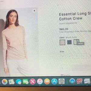 Grey Long  sleeve by Vince